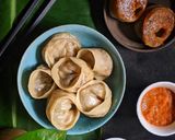 A picture of step 9 of Veg Pan Fried Momos.
