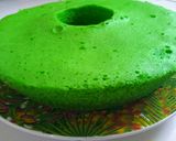 Foto langkah ke 4 dari resep Bolu pandan kukus lembut.
