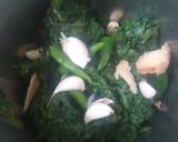 A picture of step 1 of Spinach paratha with multigrain flour.