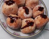 Foto langkah ke 7 dari resep Donat bomboloni chocolat coffe.