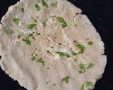 A picture of step 4 of Stuffed paneer paratha with barley flour.