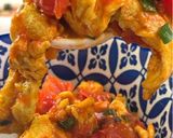 A picture of step 6 of Tomato and Egg Stir-Fry Recipe (西红柿炒鸡蛋）.