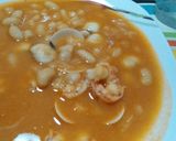 Foto del paso 6 de la receta: Judías con almejas y langostinos