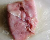 A picture of step 3 of Raclette Cheese Turkey Cordon Bleu.