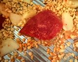 Serpenyős tarhonya recept fázis 1 fotója