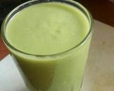 A picture of step 4 of Avocado juice.