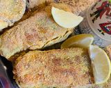 Foto del paso 7 de la receta: MILANESAS DE 🍆 BERENJENA 🍆 RELLENAS 🤗🙌🏼🍆😋🍆