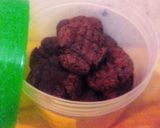 Foto langkah ke 6 dari resep Cookies cokelat Teflon.