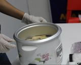 รูปขั้นตอนการทำที่ 7 ของ Banana Cake โดยหม้อหุงข้าว