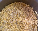 A picture of step 1 of Dalia Khichudi.