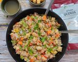 A picture of step 7 of Quinoa Chickpea Salad.