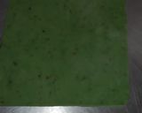 A picture of step 2 of Leaf shaped mathari.