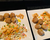 Foto del paso 4 de la receta: Albóndigas de ternera, tomate y rúcula