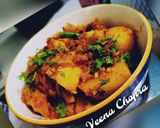 कुकर में बनी गोभी आलू की सब्जी(cooker se bni gobhi aloo ki sabzi recipe in hindi) रेसिपी चरण 4 फोटो