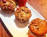 Foto del paso 5 de la receta: Muffins de Yogur y Avena con Fresas