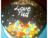Foto langkah ke 8 dari resep Blackforest topping chocholate n' candy.