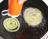 A picture of step 5 of Homemade Jalebi recipe 😋.