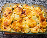 Foto del paso 4 de la receta: Filet de merluza con vegetales y crema