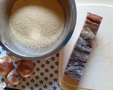 Túrós-szalonnás puliszka (gluténmentes) recept fázis 1 fotója