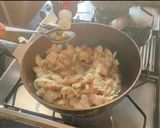 รูปขั้นตอนการทำที่ 4 ของ ผัดหมูสามชั้นน้ำพริกกะปิ