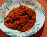 Foto del paso 6 de la receta: Anillas de pota con tomate y... más