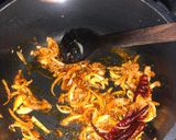 A picture of step 6 of Mewadi Dal.