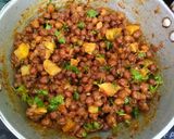 काला चना चाट (kala chana chat recipe in Hindi) रेसिपी चरण 4 फोटो