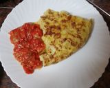 Foto del paso 7 de la receta Mi Pincho de Tortilla de Papas con Cebolla y Pimientos Asados