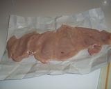 Foto del paso 2 de la receta Pechuga de pollo rellena con salsa de vino