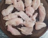 Foto del paso 1 de la receta: Pollo con crema de mostaza