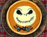 Jack Skellington csokis sütőtökkrém pite recept fázis 9 fotója
