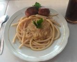 Foto langkah ke 7 dari resep Spaghetti Carbonara.