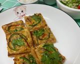 รูปขั้นตอนการทำที่ 4 ของ ขนมปังหน้าหมูไข่เค็ม ใช้หม้อทอดไร้น้ำมัน