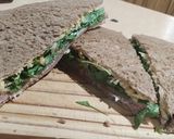 Foto del paso 8 de la receta: Sándwich de miga de Rúcula y Jamón crudo