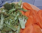 Foto langkah ke 2 dari resep Tumis Brokoli Wortel Telur.