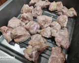 Foto del paso 1 de la receta: Ternera con Salsa Strogonoff