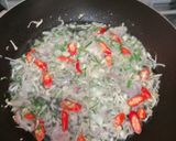 Foto langkah ke 3 dari resep Tumis nangka bumbu sambal matah.