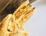 A picture of step 6 of SIMPLE SALAT SANDWICH🥪 by maryumms_cuisine🌸.