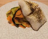 Foto del paso 3 de la receta: Cintas de calabacín y zanahoria con Merluza en Airfryer