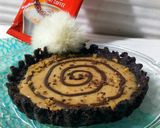 A picture of step 5 of Mini coffee oreo tart.