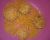 Foto langkah ke 5 dari resep Yellow Sweet poteto ball bread crums with chocolatos.