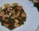 Foto del paso 5 de la receta: Espinacas con queso de Cabrales y gambas