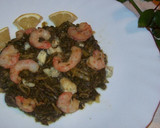Foto del paso 5 de la receta: Espinacas con queso de Cabrales y gambas