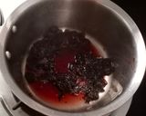 A picture of step 2 of Blackcurrant Frozen Yoghurt Ice cream.