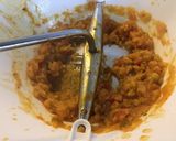 Une image de l'étape 4 de Soupe moulinée Halloween aux panais pois chiches et tomates.