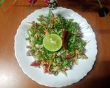 A picture of step 4 of Goan fish salad 🥗🐟.