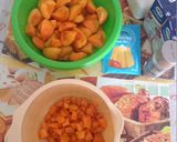 Sárgabarackkrémleves vanília pudinggal 🍑 recept fázis 1 fotója