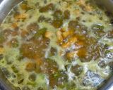 A picture of step 3 of Guvar Muthiya (cluster beans).