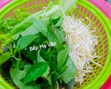Hình bước làm 3 của món Bún cá- chả cá - sứa Nha Trang
