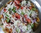 A picture of step 7 of Methi Thepla Pizza.